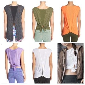 Black/Grey Zella Luna Convertible Tie Top Med